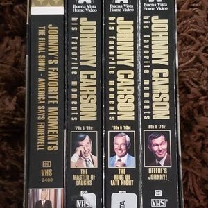Johnny Carson VHS Collection